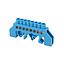 [RECO1732] Regleta conexion MGC 8 PERF. 16mm2 s/base AZUL