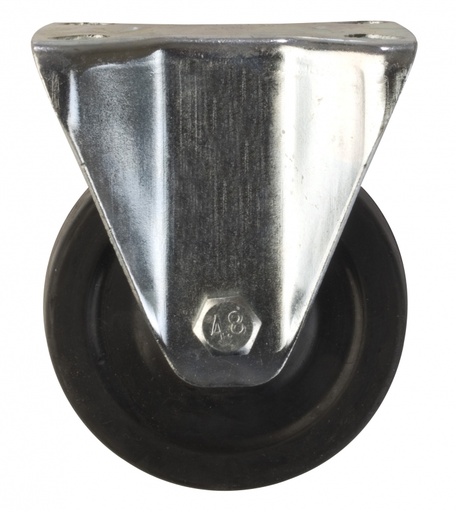 [RUGO1806] Rueda goma C/BASE fija UNIDAD 2" - LIOI