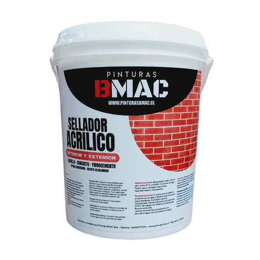 [SE201860] Sellador acrilico transparente galon - BMAC