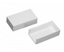 [TAFI2075] Tapa final pvc blanco 40mmx16mm - SM