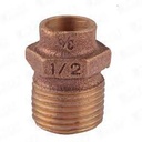 [TESO2172] Terminal bronce so-he 1/2"X3/8"