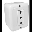 [TOCO2246] Toma corriente simple 10/a sobrepuesto D6.7