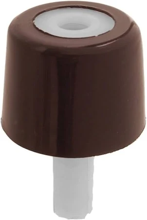 [AU123828] Tope puerta conico CAFE c/tarugo plastico - POLI