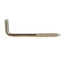[TOES2278] Tornillo escuadra acero bronceado 2 1/4" UNIDAD