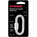 Bandola de acero 2 1/2" c/seguro - FIERO