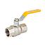[VABO2463] Valvula bola manilla amarilla 1/2" HI ITALGAS