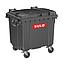 [CO112928] contenedor 1100lt gris oscuro SULO