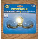 [GAPA3099] gancho para ropa dorado FERRETOOLS