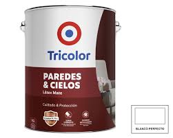 latex BLANCO MATE galon TRICOLOR