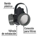 [REFI6583] respirador 2 filtros s/cartucho PRETUL