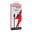 [CADE2757] cable de cargador negro entrada micro 5 1.2mt AIWA M 12