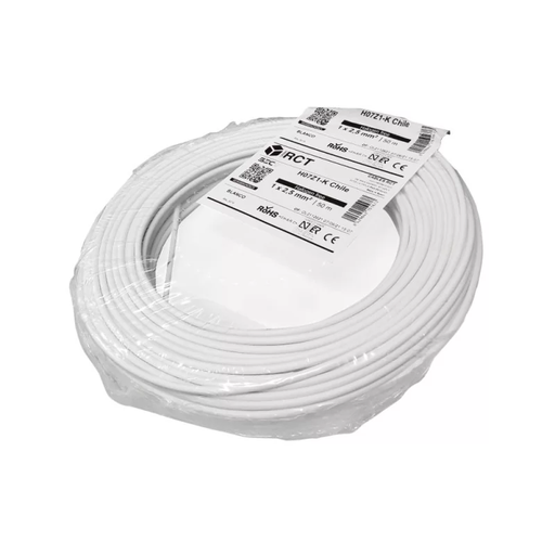 [UNAZ3722] CABLE EVA 1.5mm H07Z1-K ROLLO BLANCO 50 MTS