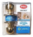 [CECI6365] Cerradura cilindrica sfera 11203 oficina/dormitorio INOX. ANTIBACTERIAL POLI